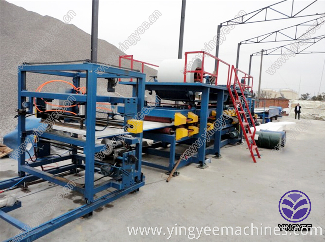 Superior Quality Light Weight Polyurethane Sandwich Puf Panel Roll Forming Production Line Making Machine